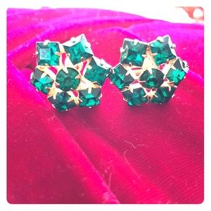 Starburst Emerald Earrings — FREE w/ Purchase